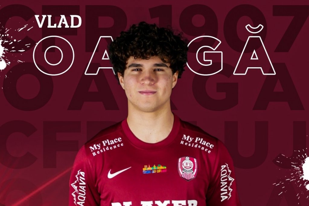 CFR Cluj mizează pe tineri. Căpitanul naționalei U17 a semnat cu formația din Gruia
