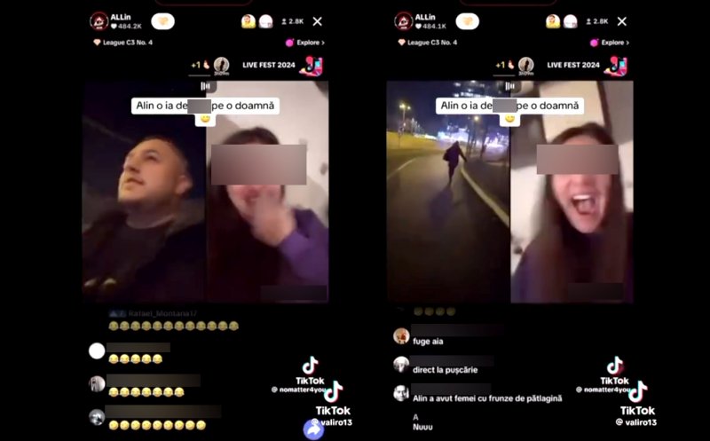 Femeie agresată pe stradă în urma unei provocări pe TikTok / Distracţie şi zeci de mii de like-uri + arest pentru 30 de zile