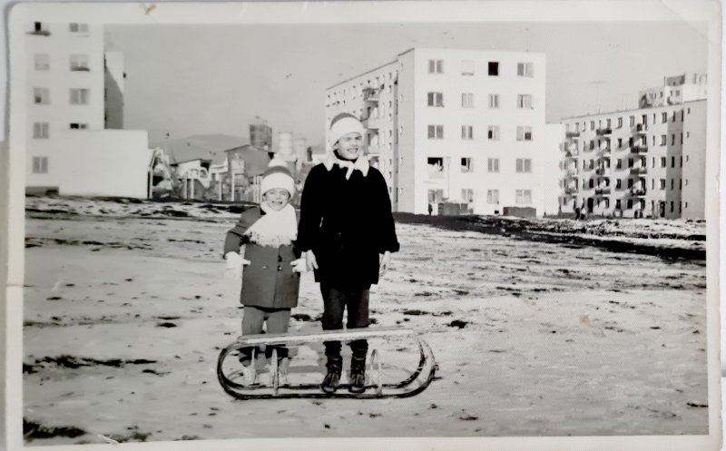 La săniuş în 1978, pe când Mănăşturul era în şantier / "Ce vremuri... frumoase amintiri"