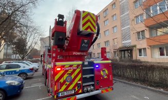 TRAGEDIE în Cluj-Napoca: INCENDIU într-un bloc de pe strada Donath / Victimă carbonizată