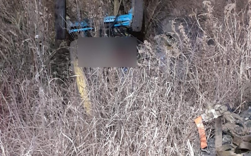 Sfârșit tragic: Un clujean a murit strivit de un tractor