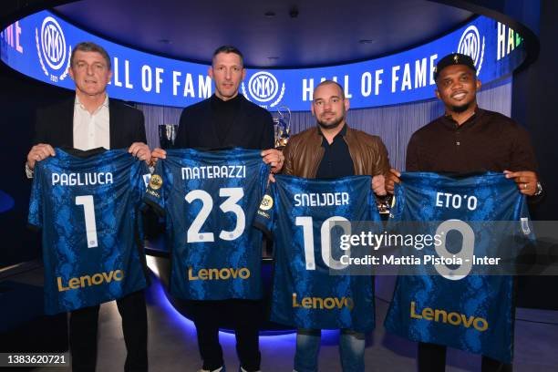 Marco Materazzi și Wesley Sneijder, alături de Ronaldinho la Sports Festival 2025