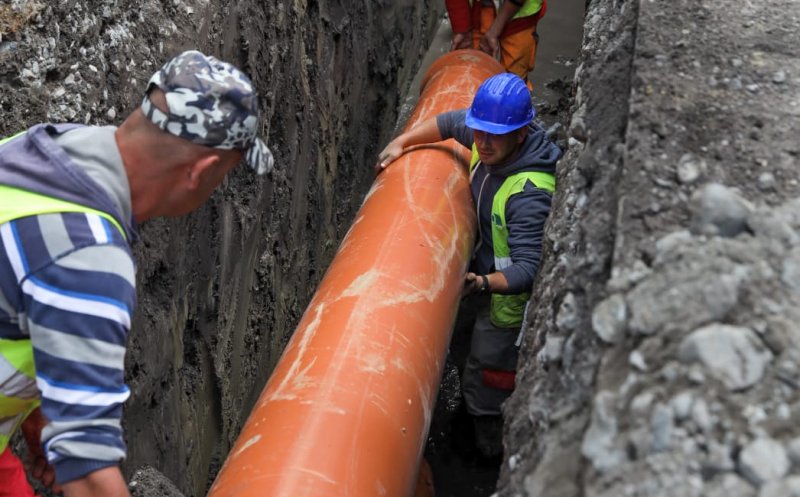S-a extins canalizarea într-o comună de lângă Cluj-Napoca