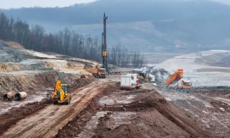 IMAGINI noi de pe Autostrada A3 Cluj - Sălaj. Se reactivează șantierul UMB de la Zimbor