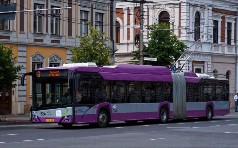 Linie de troleibus Gheorgheni - aeroport, în 2025, la Cluj-Napoca