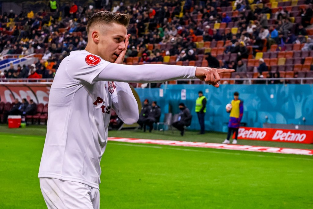 "Piratul!" / Cui a dedicat Louis Munteanu golul marcat în poarta celor de la FCSB