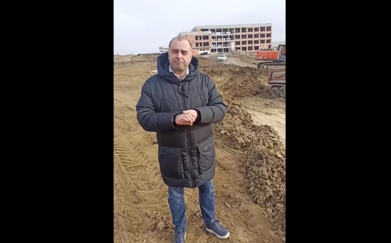 Care este stadiul lucrărilor la Hub-ul educațional Borhanci. Viceprimarul, pe șantier