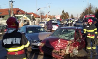 Accident grav între două mașini în Florești. A intervenit descarcerarea și SMURD-ul