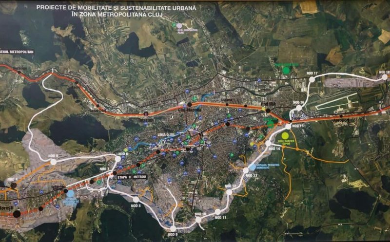 Centura Metropolitană din Cluj-Napoca, mai SCUMPĂ cu 1 miliard de lei din pricina tunelurilor / După actualizare, se poate anunța câștigătorul pentru tronsonul II