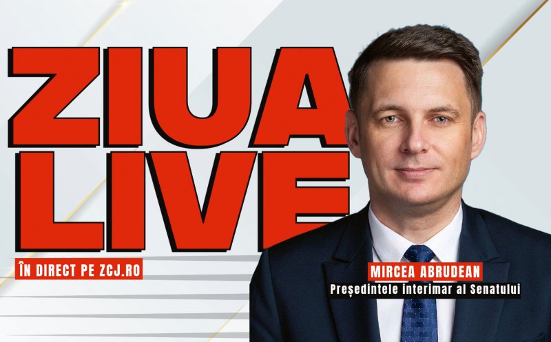 Mircea Abrudean, președintele interimar al Senatului, vine la ZIUA LIVE