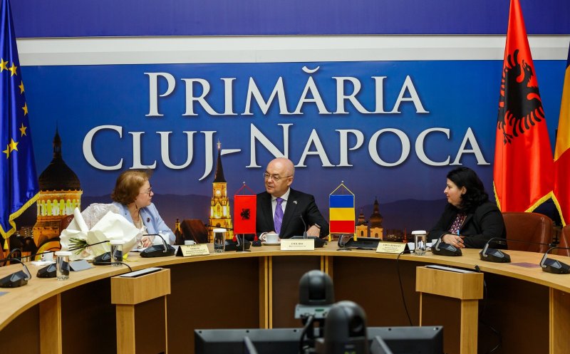 Ambasadoarea Republicii Albania în România, la Cluj
