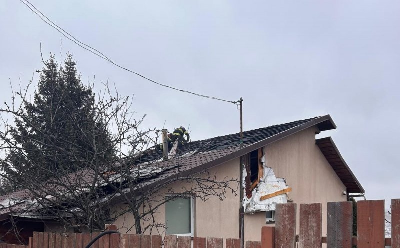 Incendiu la o casă din Muntele Băișorii. Care a fost cauza focului