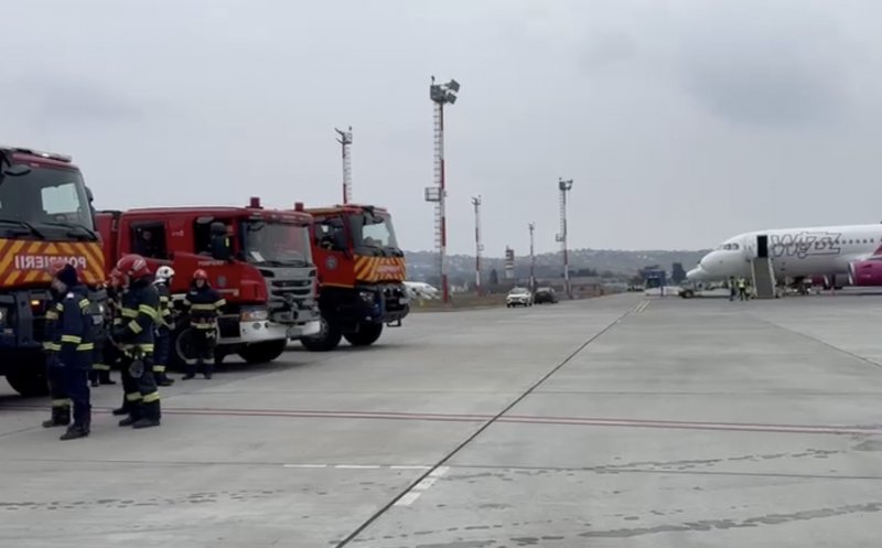 Noi detalii despre aterizarea de URGENȚĂ de la Cluj. Ce au transmis reprezentanții Aeroportului