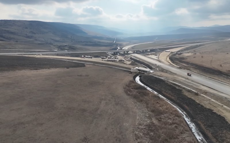 Cum arată șantierul Drumului Expres DN1 Tureni – A3. În vară ar trebui să fie gata