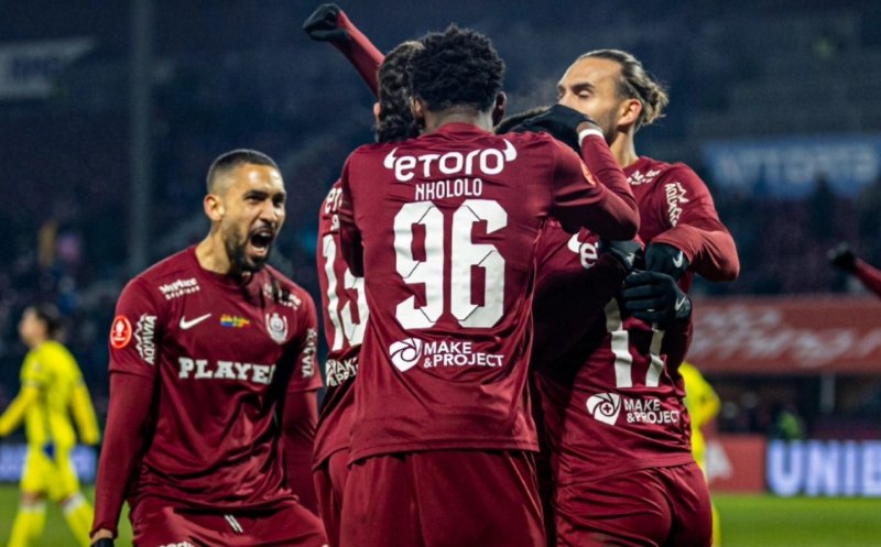 CFR Cluj învinge fără Dan Petrescu. "Feroviarii" au urcat pe locul secund în Superligă