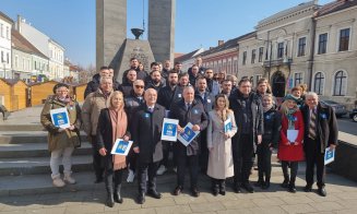 PNL Cluj a dat startul strângerii de semnături pentru Crin Antonescu. Primarul Boc: „Dacă Germania a putut, și România poate!”