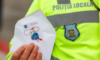 Poliția Locală a împărțit mărțișoare clujencelor de 1 Martie