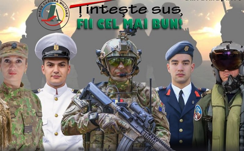 MApN face înscrieri pentru învățământul postliceal militar la Cluj/ Peste 1.500 de locuri disponibile