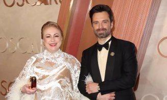 Sebastian Stan a defilat cu mama sa, Georgeta, pe covorul roșu de la Premiile Oscar