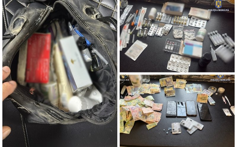 Salon de frizerie folosit ca fațadă pentru trafic de droguri în Cluj. Ce au descoperit polițiștii în urma perchezițiilor