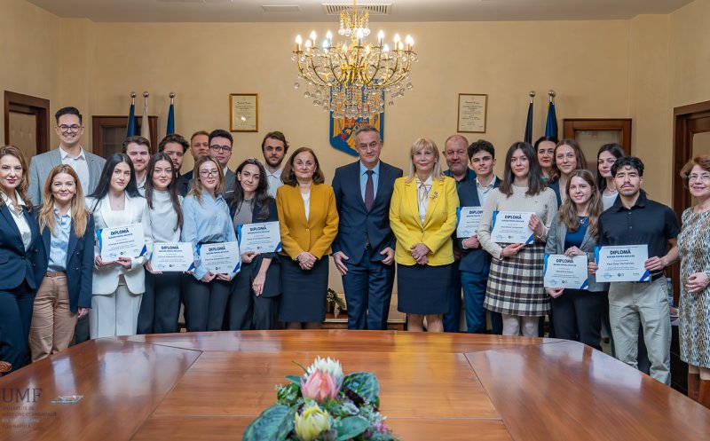 Competiția de Burse pentru Inovație. UMF Cluj a premiat cele mai bune proiecte studențești