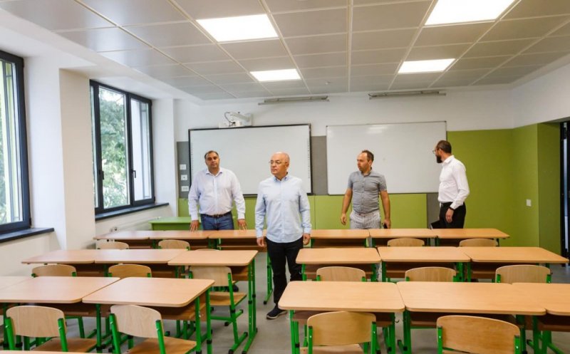 DATA exactă la care se finalizează lucrările la ȘCOLILE din Cluj-Napoca: 29 de untiăți de învățământ