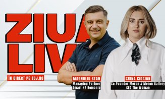 Magnoliu Stan (SMART HR) și Crina Ciocian (MERON), invitați la ZIUA LIVE