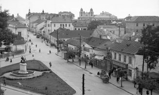 Imagine din centrul Clujului, de acum peste 100 de ani. Îți dai seama ce e acolo astăzi?