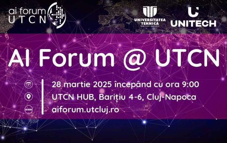 AI Forum @ UTCN - Un eveniment de networking pentru cercetători și industrie