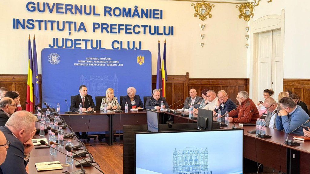 Noul prefect al Clujului s-a întâlnit cu primarii din județ. Despre ce s-a discutat