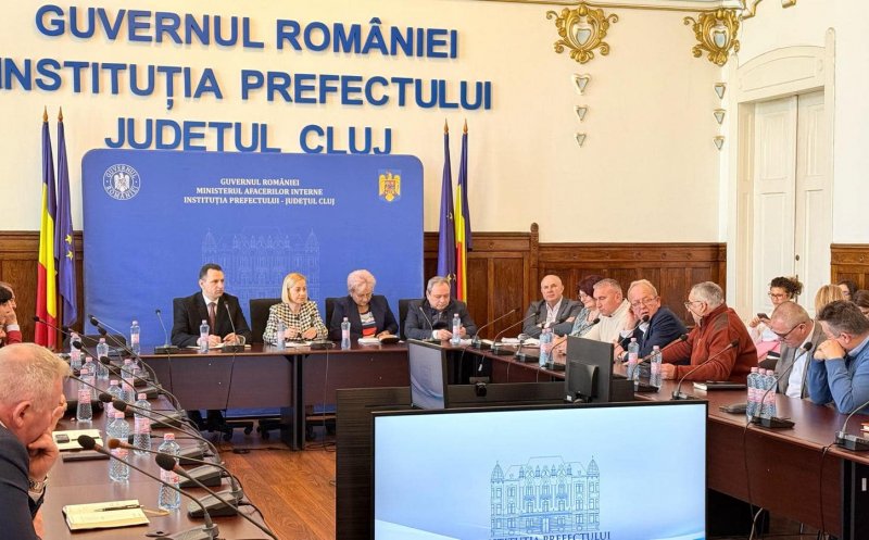Noul prefect al Clujului s-a întâlnit cu primarii din județ. Despre ce s-a discutat