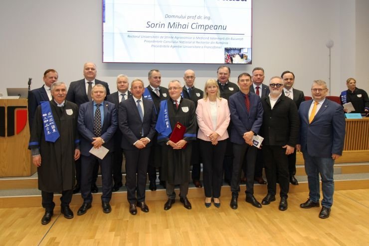 Prof. dr. ing. Sorin Mihai Cîmpeanu a primit titlul de Doctor Honoris Causa al Universității Tehnice din Cluj-Napoca
