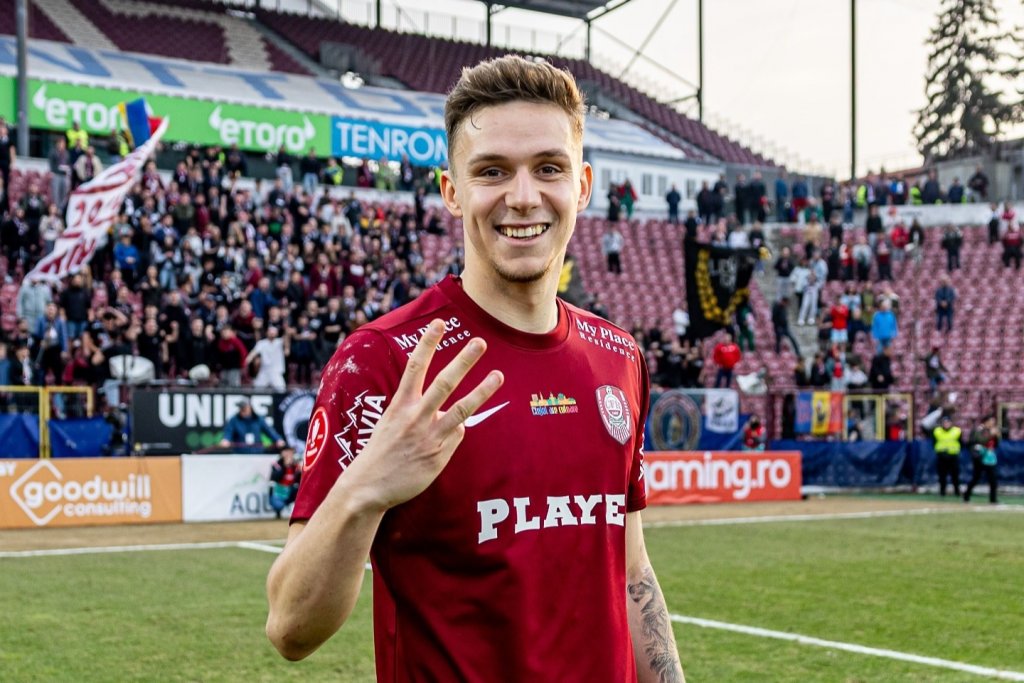 Louis Munteanu, nerăbdător înainte de play-off: "Îmi plac meciurile mari, sper să fac diferența"