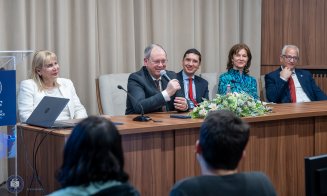 Astronautul Dumitru Prunariu a vorbit la UMF Cluj despre provocările medicale ale călătoriei în spațiu