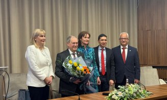 Astronautul Dumitru Prunariu a vorbit la UMF Cluj despre provocările medicale ale călătoriei în spațiu