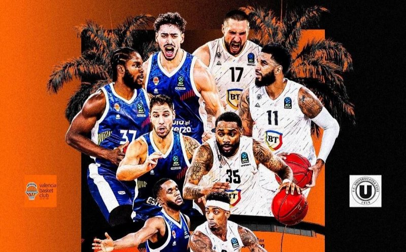 U-BT joacă astăzi la Valencia pentru un loc în semifinalele EuroCup