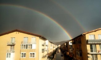 "Aoleu, câtă lume s-a uitat pe geam de acasă, numa eu eram la lucru?" / Spectacol pe cer surprins din Floreşti