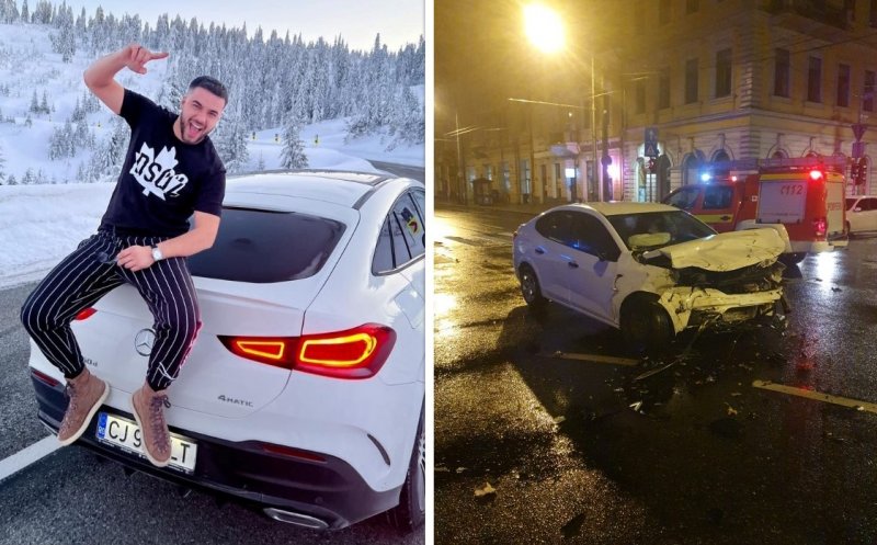 Deși era beat și drogat și a fugit de la locul accidentului provocat la Cluj, manelistul Culiță Sterp va face doar muncă în folosul comunităţii