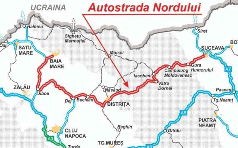 Studiile pentru drumul expres Dej-Bistrița încep la aproape un an de când trebuiau să fie gata