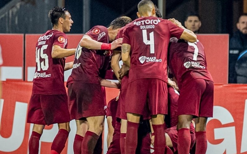 Debut cu dreptul în play-off. CFR Cluj a învins Dinamo și a urcat pe primul loc în Superligă