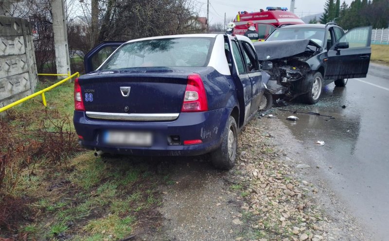 Trei tineri la spital, după un accident la Gilău