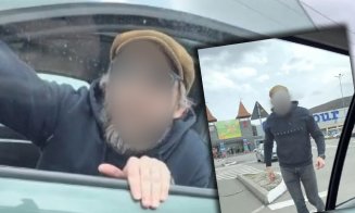 A sărit la bătaie în parcare la VIVO, iar scenele s-au viralizat / Poliţiştii au identificat agresorul