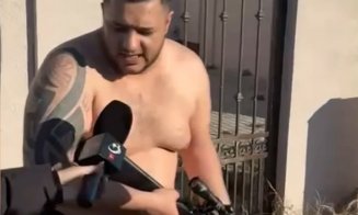 "Regele TikTok-ului", în chiloţi şi cu pușca în mână după percheziţiile poliţiştilor: "Au venit nişte hoţi cu cagule şi l-au căutat pe 