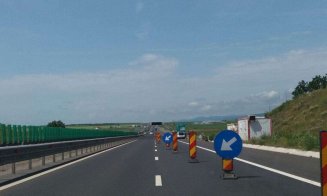 Atenție, șoferi! 5 zile cu restricții de circulație pe autostrada A10 Cluj-Alba. Se fac reparații