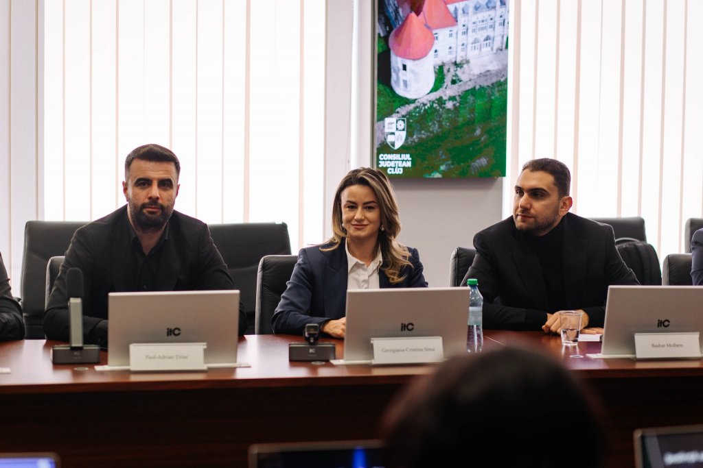 Primul an în Consiliul Județean Cluj pentru Georgiana Sima. Liberala și-a prezentat raportul de activitate