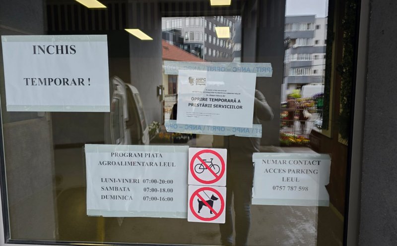 Protecția Consumatorilor a închis Piața Mihai Viteazul din Cluj-Napoca