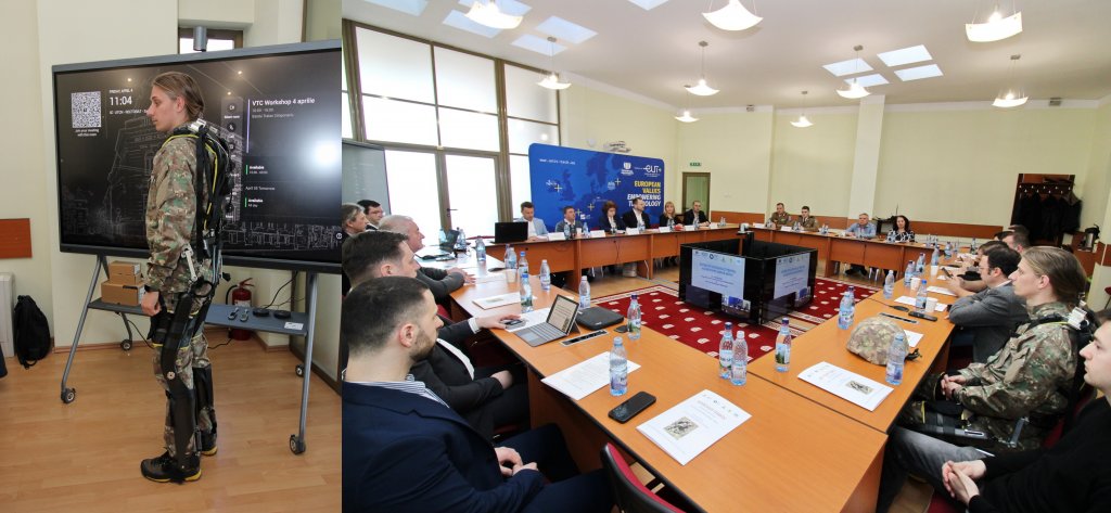 MAN-X, primul exoschelet de augmentare umană din România, realizat în cadrul unui proiect coordonat de Universitatea Tehnică din Cluj-Napoca