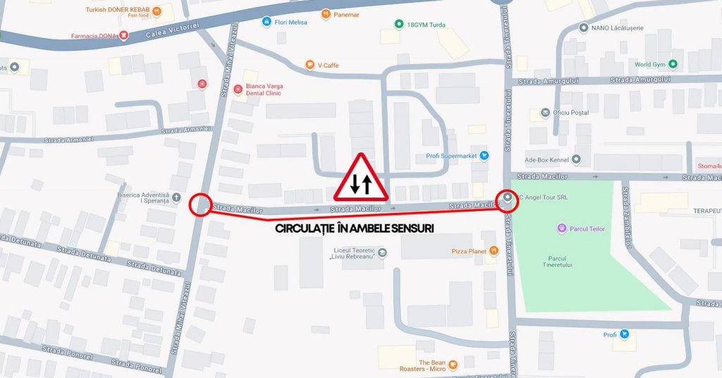 Noi reglementări de circulație pentru participanții la trafic, în Turda