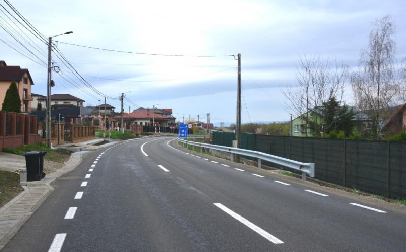 S-a inaugurat și ultimul lot al „Drumului Bistriței”. Președintele CJ Cluj: „Este așteptat de locuitorii din Chinteni”