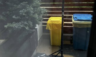 Străzi și curți inundate în Florești după furtuna de aseară / ”Anul asta pot trece de la barca cu vâsle, la barcă cu motor. Poate la anu' îmi iau yaht